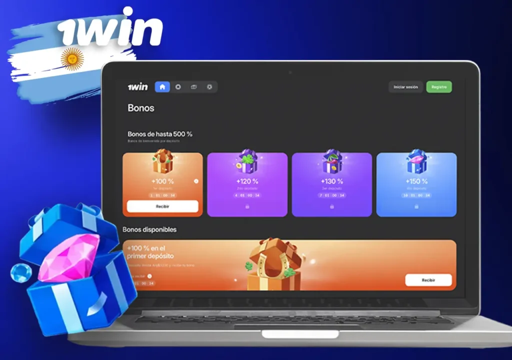Bono de bienvenida de 1Win Argentina