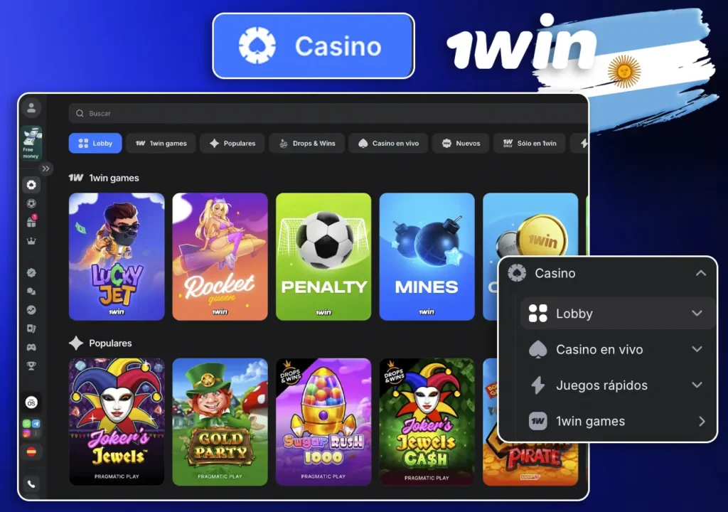 1Win casino Argentina